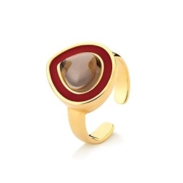 ANEL PEDRA GOTA C BORDA VINHO