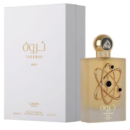 Perfume tharwah gold lattafa 100ml feminino