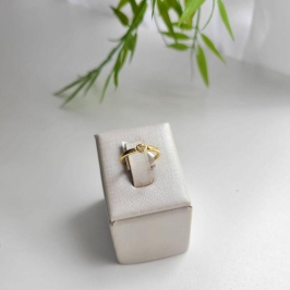 ANEL FALANGE CORACAO ZIRCONIA