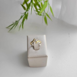 ANEL SOLITARIO 2 PONTAS