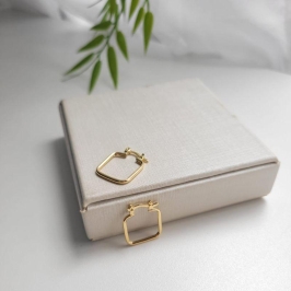 ARGOLA QUADRADA FECHADA M