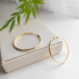 ARGOLA REDONDA LISA FECHADA FIO 39