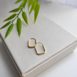 ARGOLA  RETANGULAR LISA P