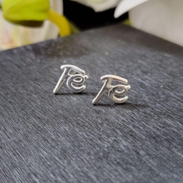 BRINCO DE PRATA 925 NOME FÉ