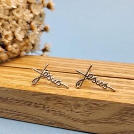 BRINCO PRATA 925 JESUS