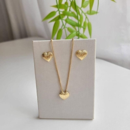 CONJUNTO 45CM CORACAO