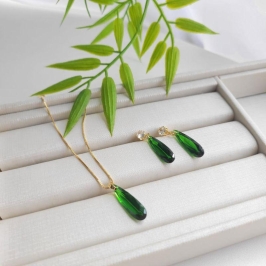 CONJUNTO GOTA LONGA VERDE
