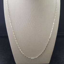 Corrente tijolinho prata 925 TAM60CM