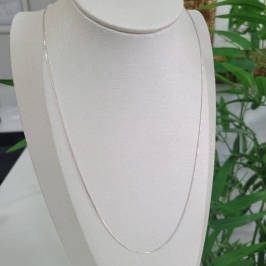 Corrente veneziana fininha prata 925 TAM45CM