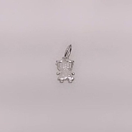 Pingente menina prata 925