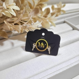 BRINCO CHAVE TODO CRAVEJADO BANHADO A OURO 18K