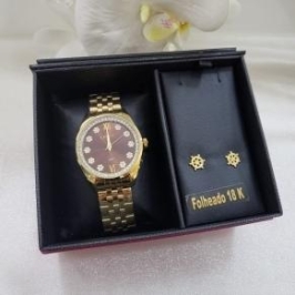 KIT RELOGIO LINCE LRGJ136L/KZ42N3KX