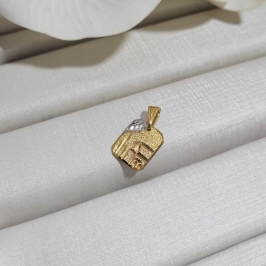 PINGENTE ESCRAVA BANHADO A OURO 18K