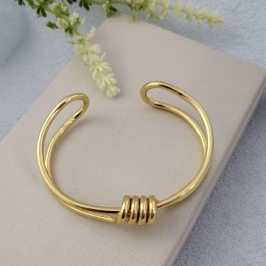 BRACELETE MINIMALISTA ENTRELACADO