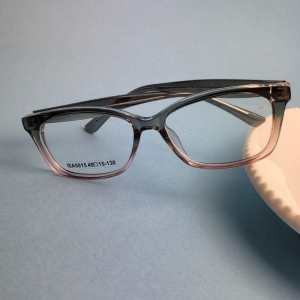 Armacao para oculos de quadrado infantil trans peto e rosa