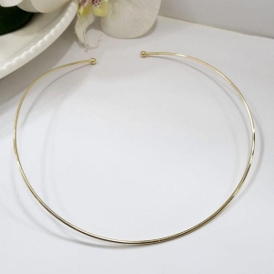 Aro fino banhado a ouro 18k