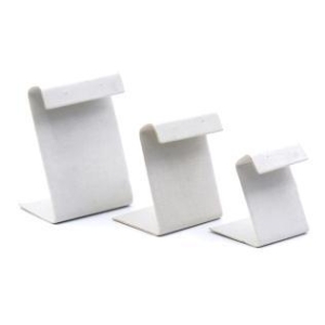 Expositor courino onda medio para brinco na cor bege