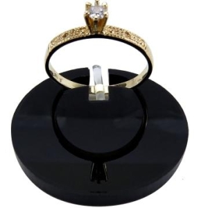 EXPOSITOR DE ANEL ACRÍLILICO 3,5cm DIAMETRO