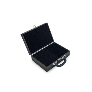 Maleta dupla pequena na cor preta sem logomarca