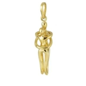PINGENTE ABRAÇO BANHADO A OURO 18K
