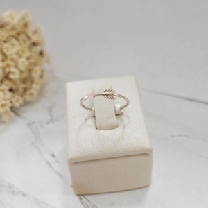 ANEL DE PRATA 925 FLECHA LISA