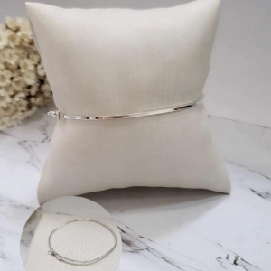 BRACELETE DE PRATA FIO QUADRADO