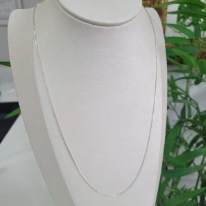 Corrente veneziana fininha prata 925 TAM45CM