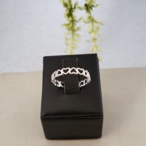 ANEL CORACOES VAZADO