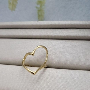 ANEL MINIMALISTA CORACAO