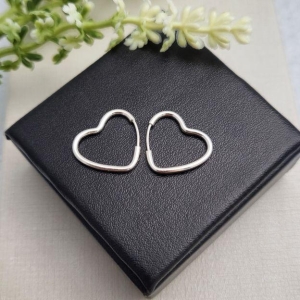 ARGOLA CORACAO PRATA P