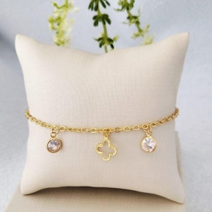 PULSEIRA TREVO 2 ZIRCONIA