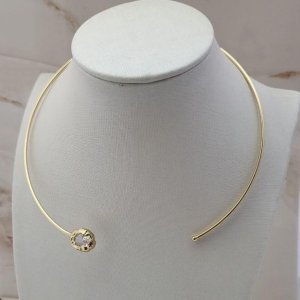 CHOCKER ARO PEDRA DUPLA