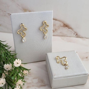 CONJUNTO ORGANICO PEDRA CRISTAL