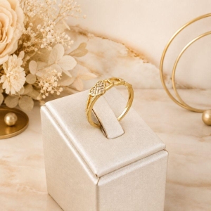 ANEL CORACAO ZIRCONIA CORRENTE