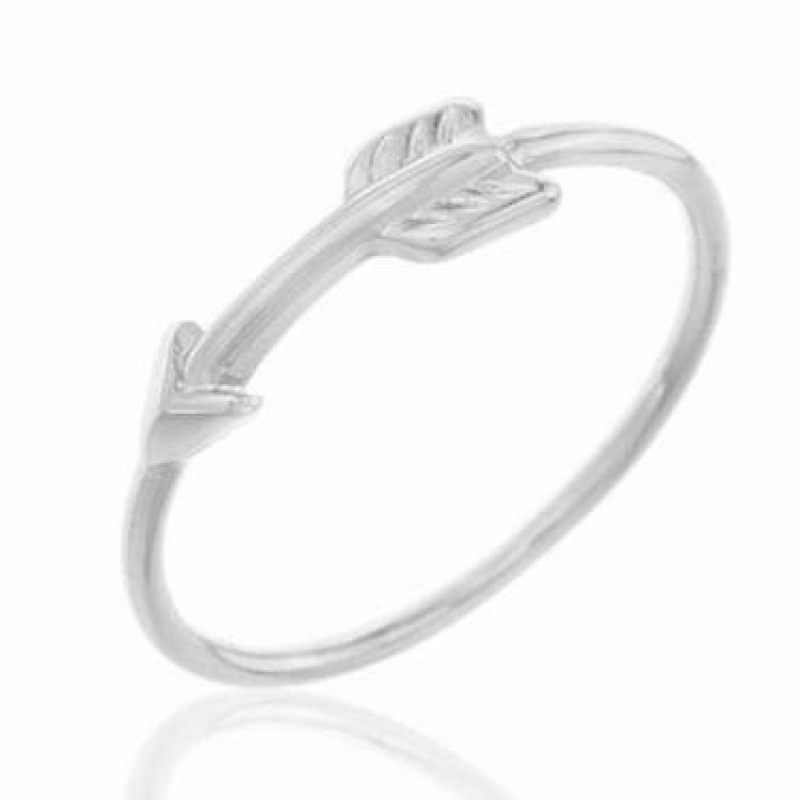 ANEL DE PRATA 925 FLECHA LISA