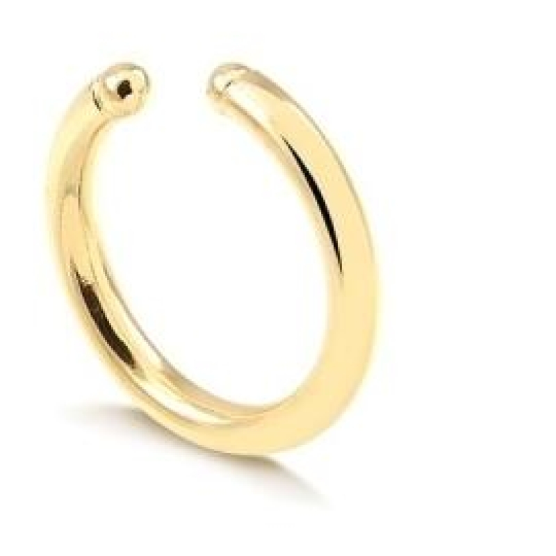 BRINCO FAKE ARGOLA BANHADO A OURO 18K
