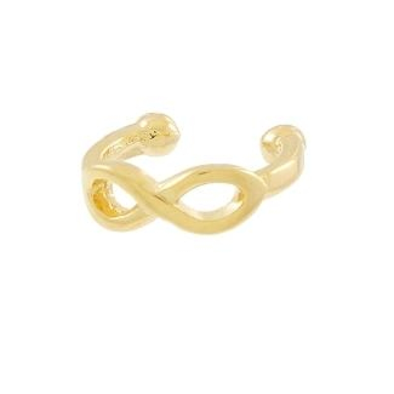 BRINCO FAKE INFINITO BANHADO A OURO 18K