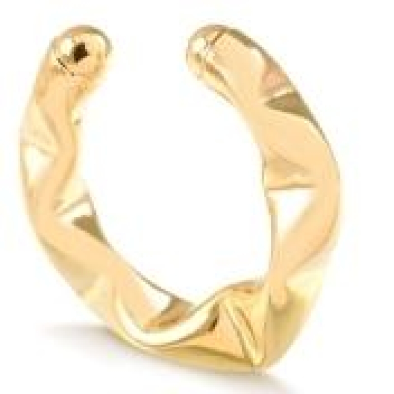 BRINCO FAKE JULIETE MINI BANHADO A OURO 18K