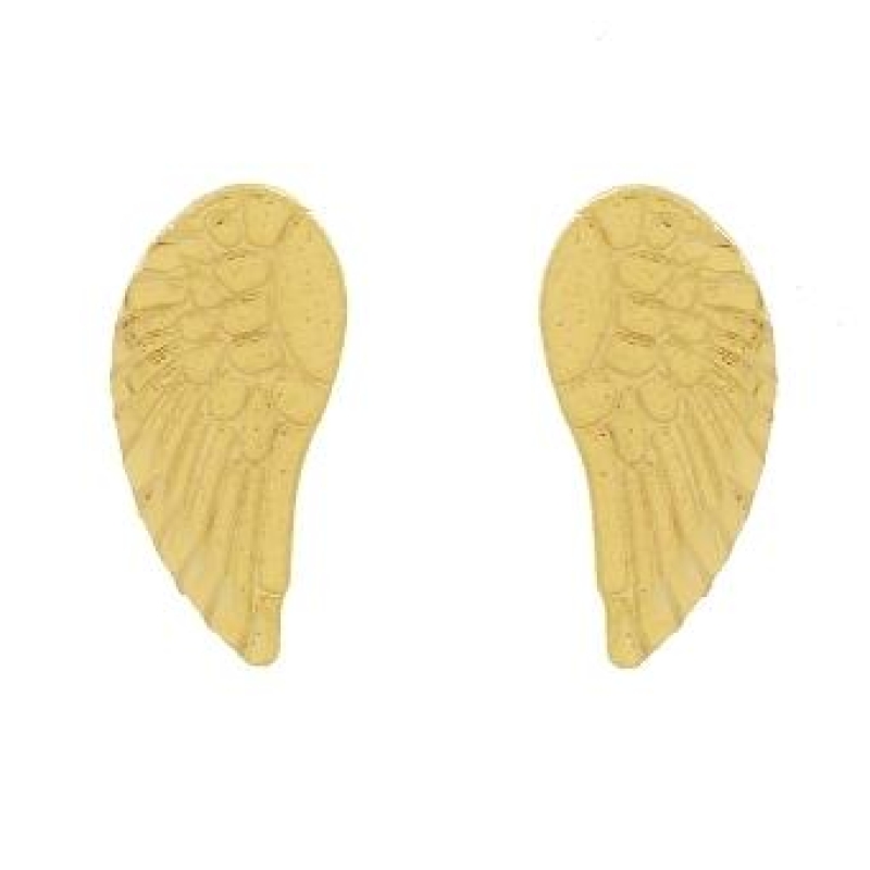 BRINCO OURINHO ASA BANHADO A OURO 18K