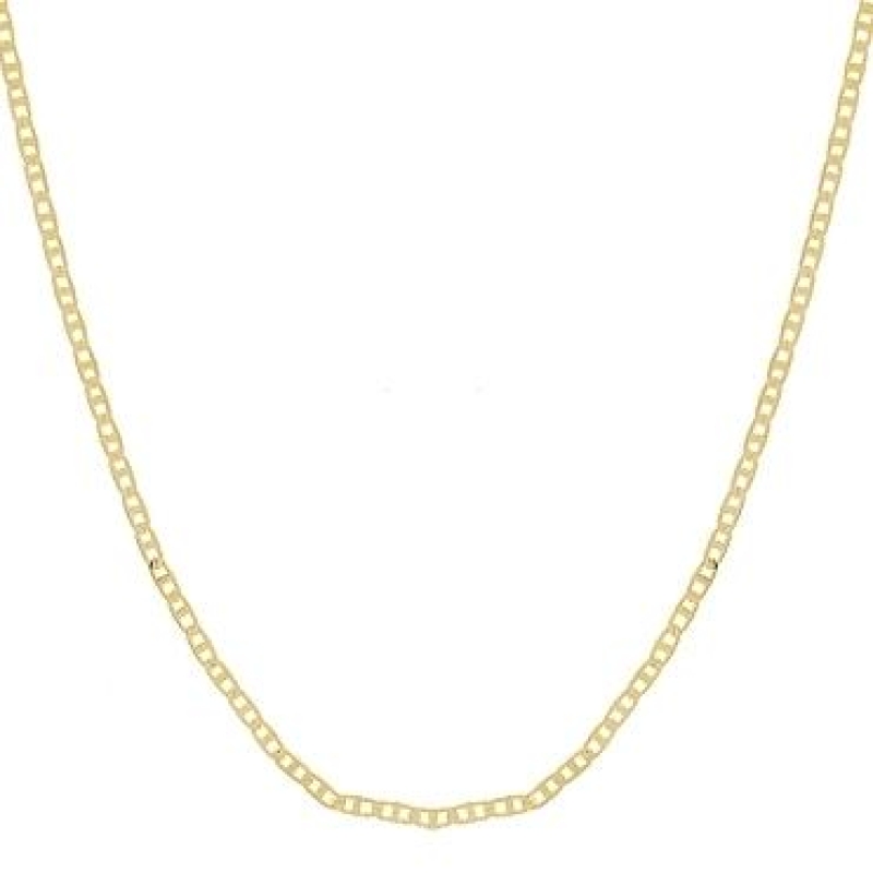 CORRENTE ELO GUTTI FINO BANHADA A OURO 18K