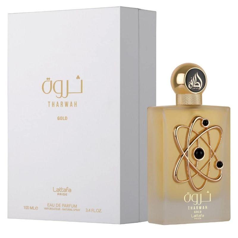 Perfume tharwah gold lattafa 100ml feminino
