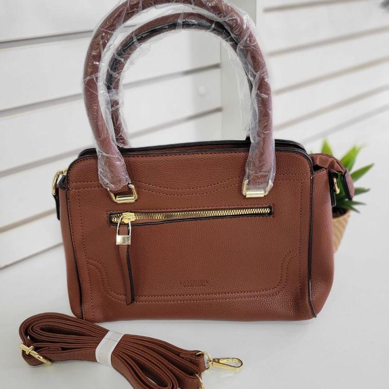 Bolsa feminina lac e celicia cor cafe classic FN-20767