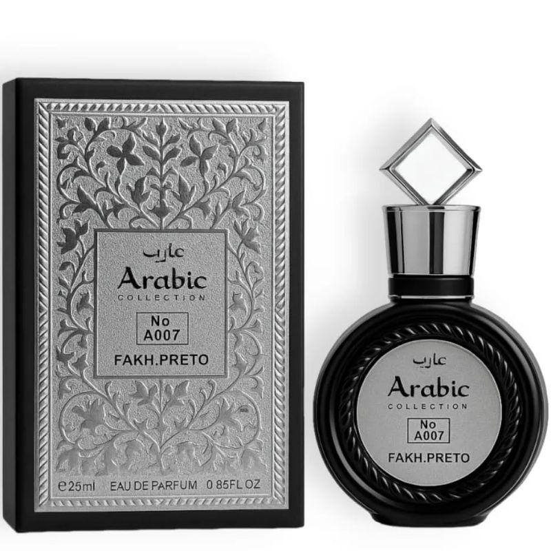 Perfume brand fakh. black masculino 25ml miniatura