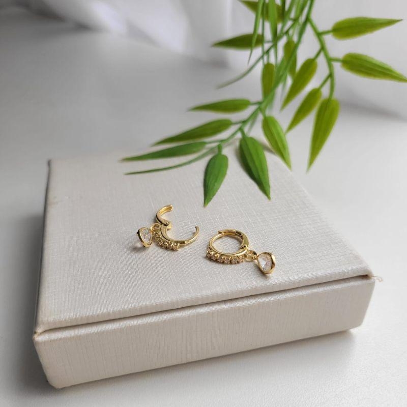 ARGOLA GOTA ZIRCONIA P