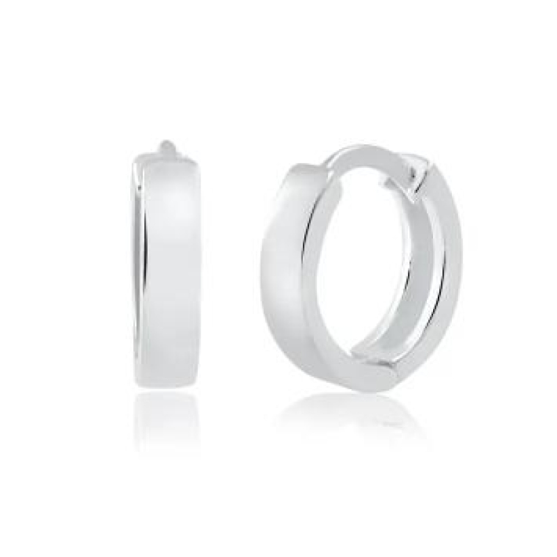 ARGOLINHA CLICK PRATA 925 LISA 0,8MM