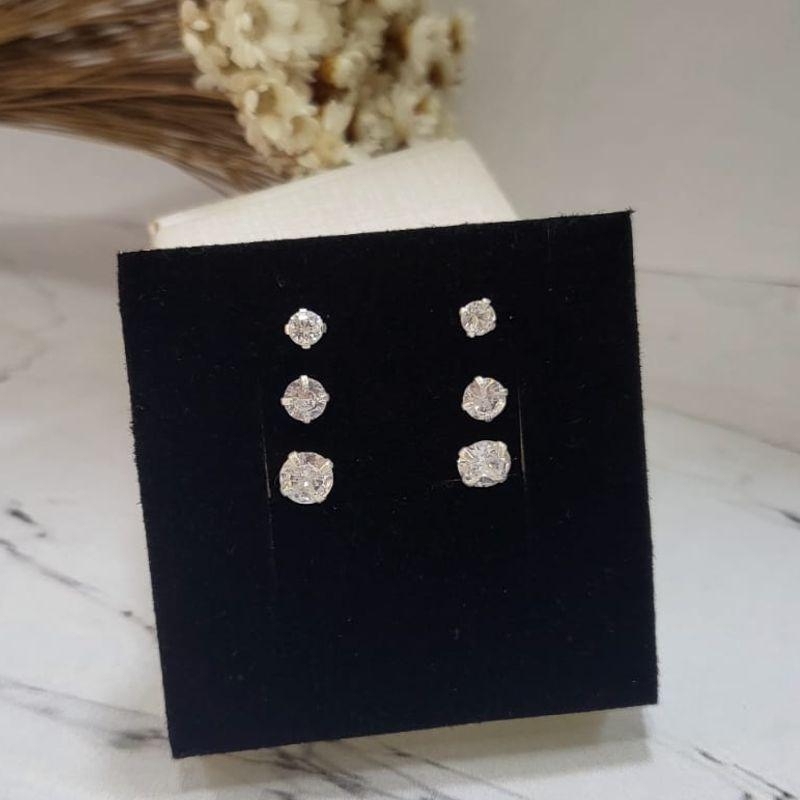 BRINCO TRIO ZIRCONIA PONTO DE LUZ