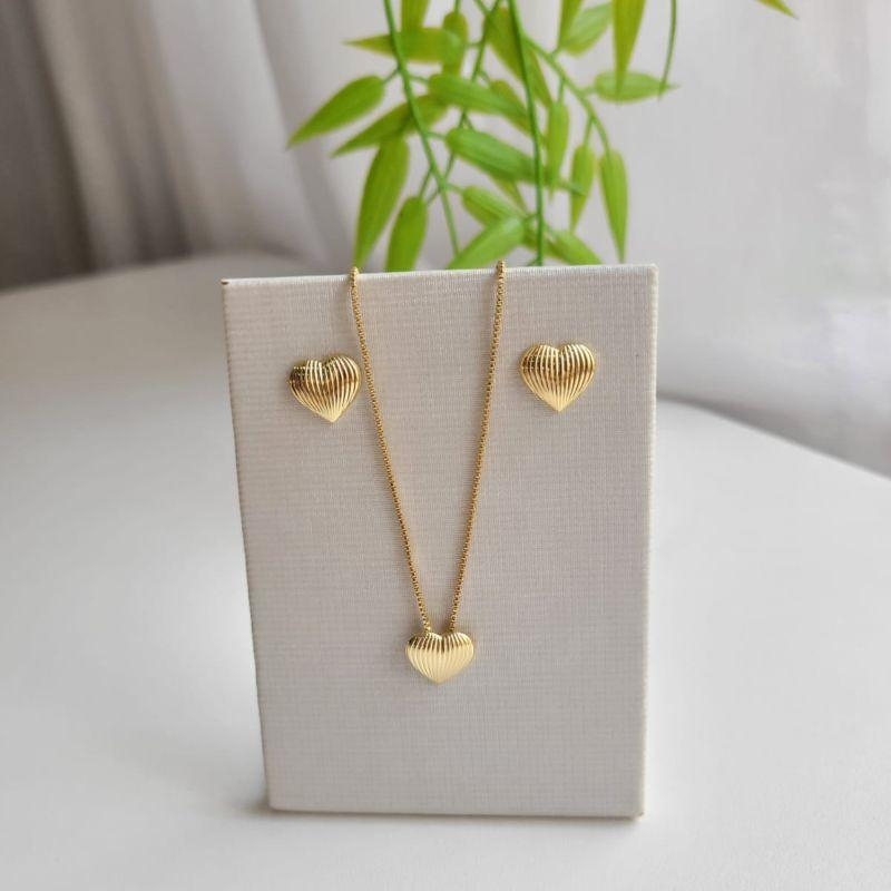 CONJUNTO 45CM CORACAO