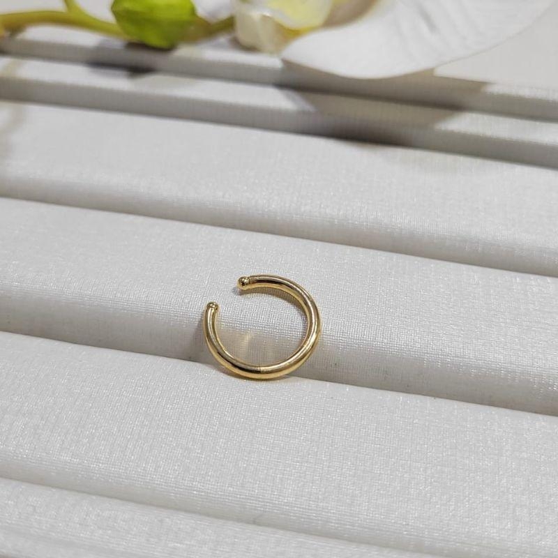 BRINCO FAKE ARGOLA BANHADO A OURO 18K