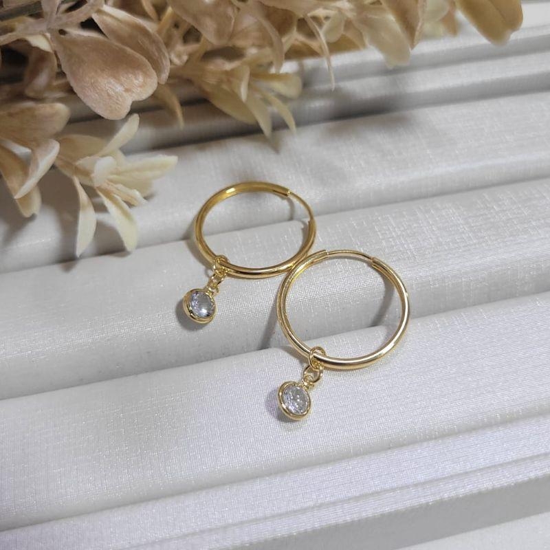 ARGOLA REDONDA PEDRA M