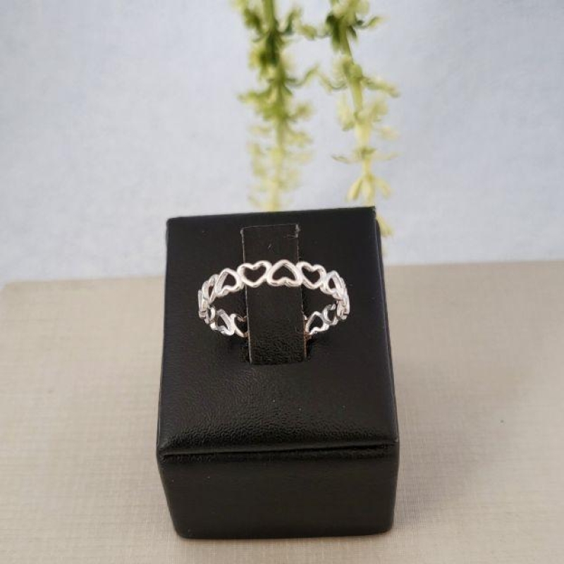 ANEL CORACOES VAZADO